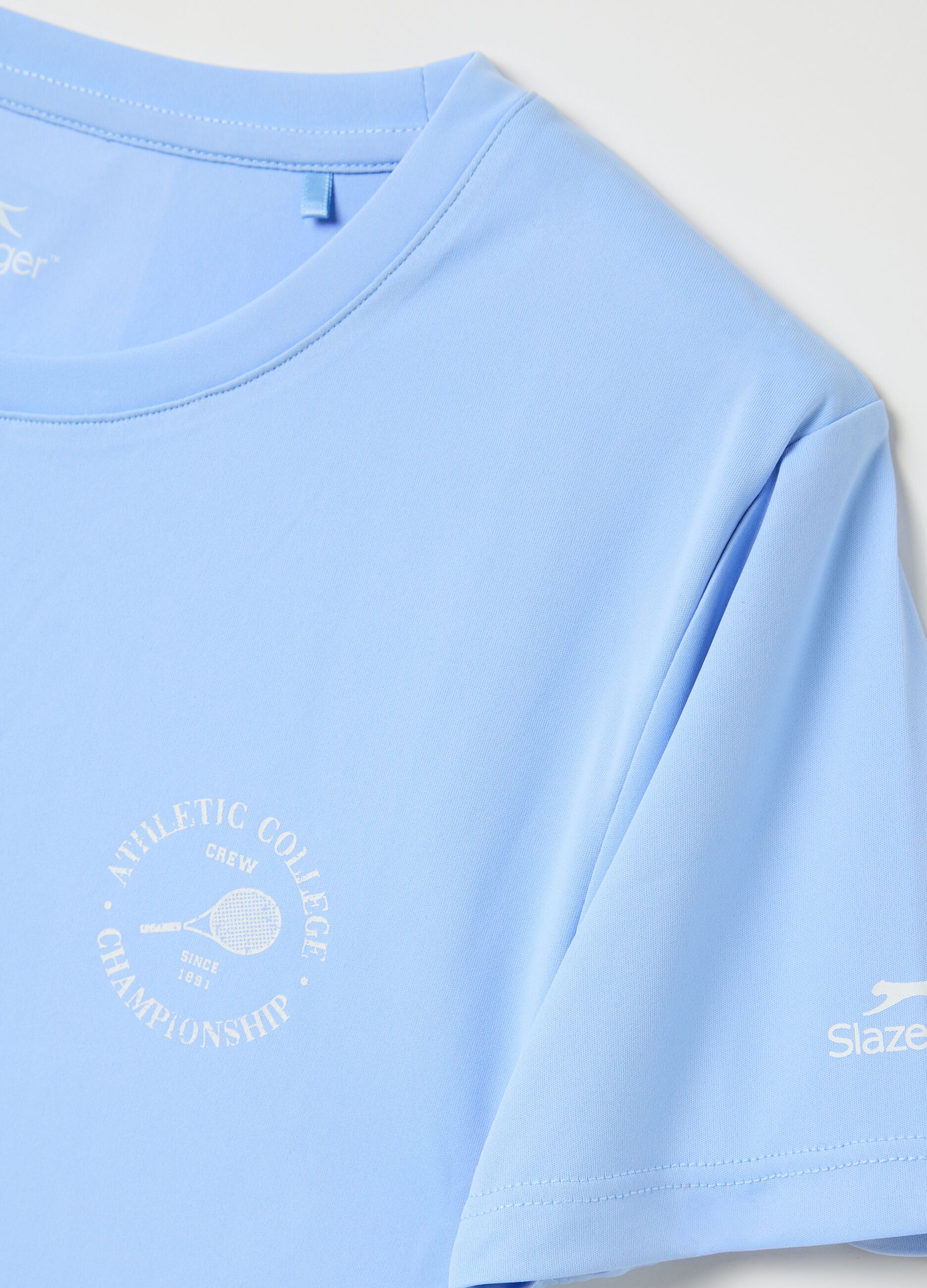 SLAZENGER T-shirt in technical fabric