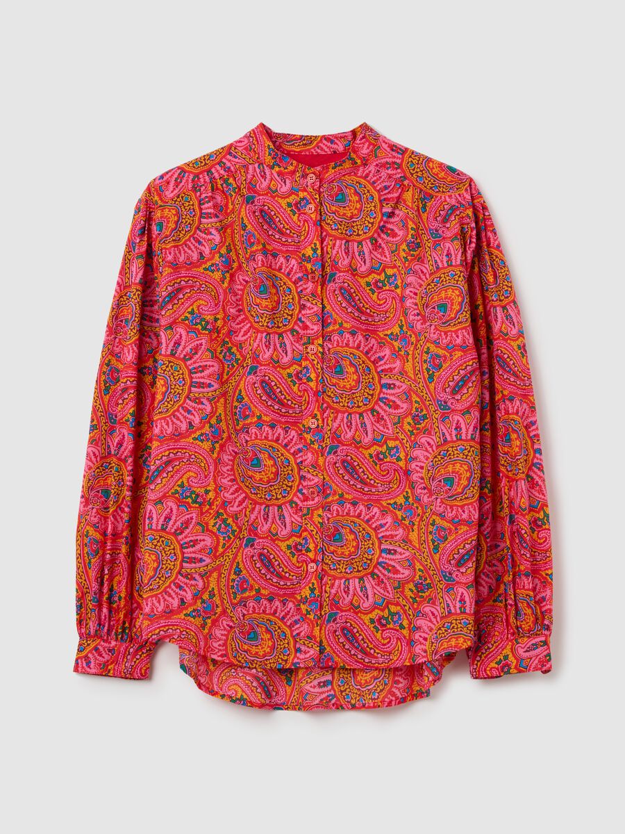 Shirt with paisley print_4