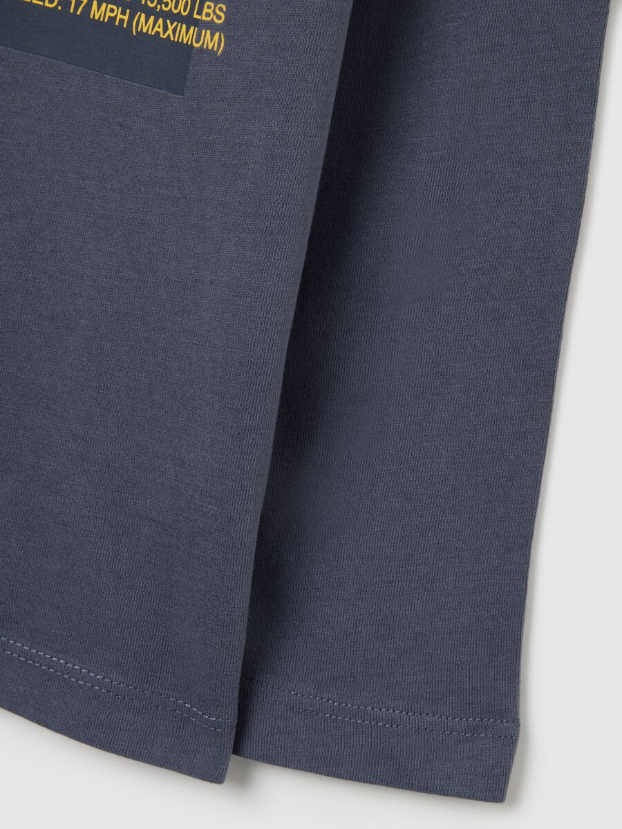 Blue Long Sleeve T-Shirt_3