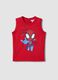 Boys&rsquo; red pure cotton Spiderman vest, regular fit_0