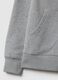 Grey cotton blend regular fit hoodie with zip_5