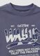 Grey pure cotton sweatshirt with front print for boys, relaxed fit_4
