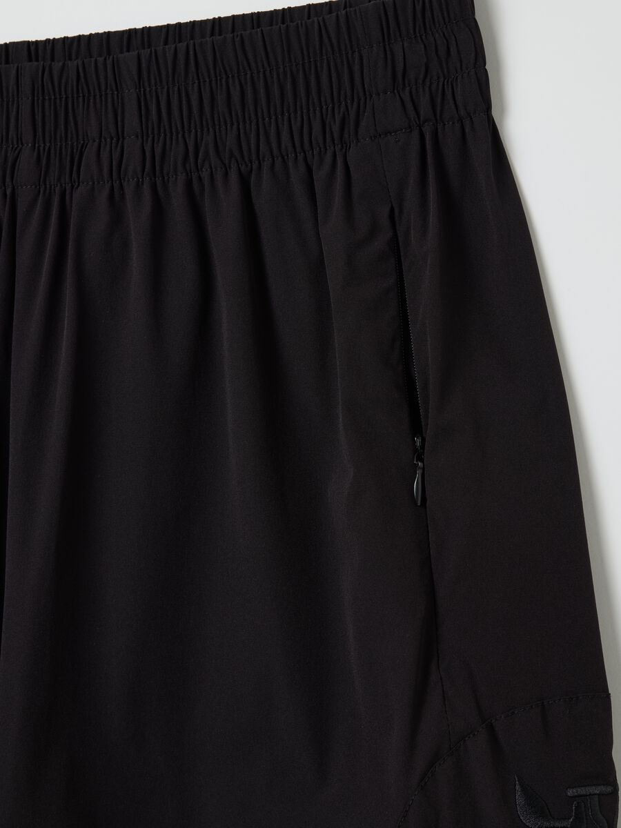 Technical Cargo Shorts Black_5