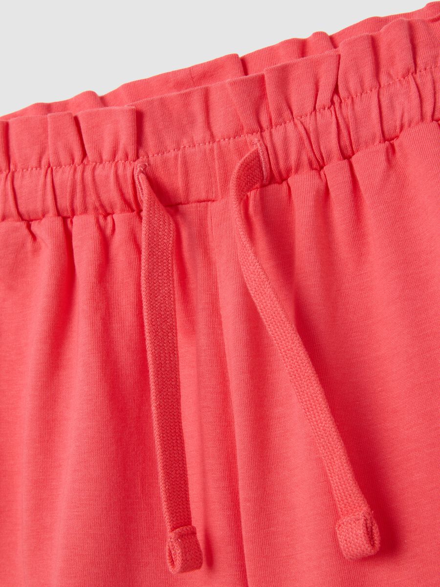 Girls' pure cotton multicolour regular fit shorts set_3
