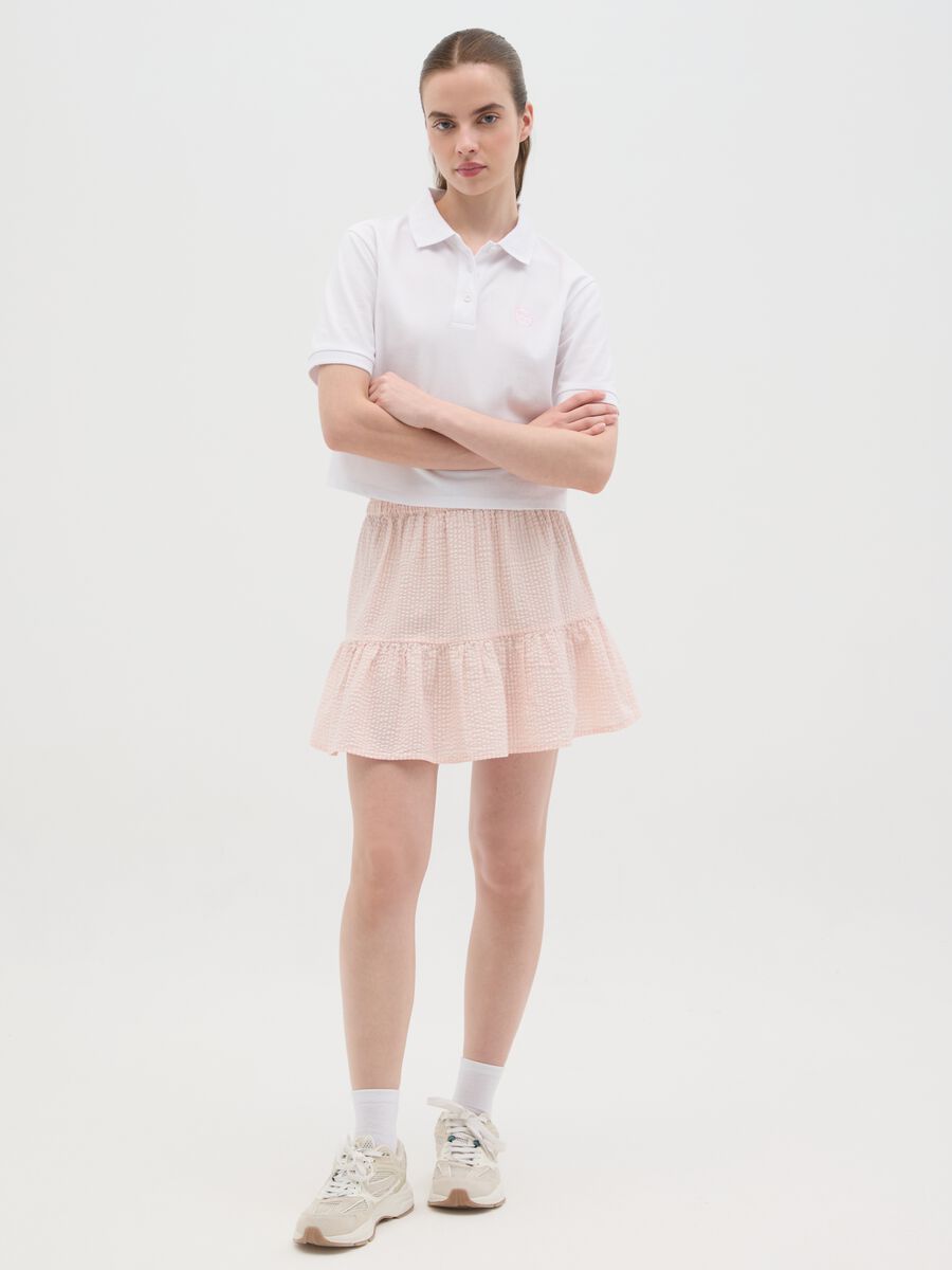 Pink Seersucker Skirt Milk+Hero_0