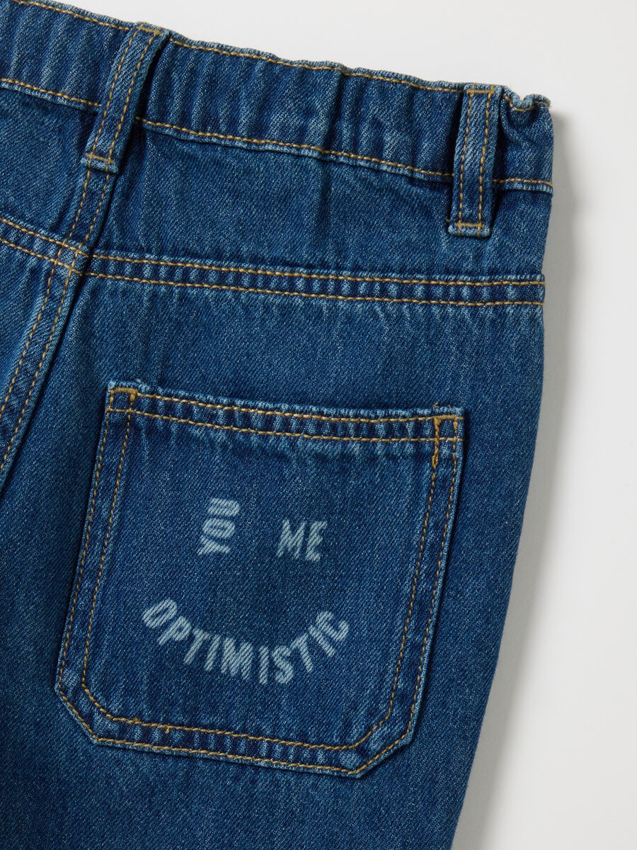 Children's Baggy Blue Denim Jeans_3