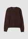 Brown pure cashmere crew-neck jumper_0