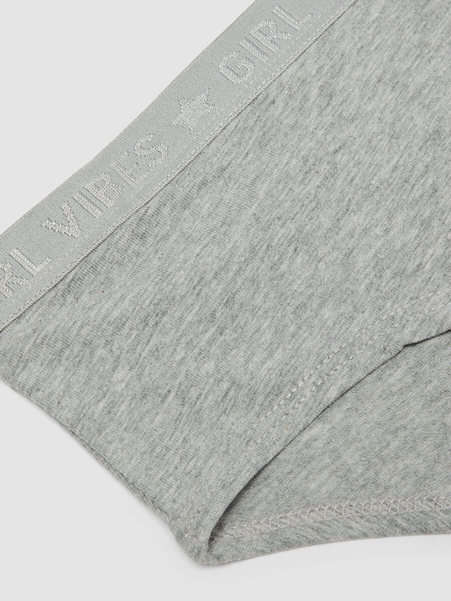 Grey stretch organic cotton culotte briefs_3