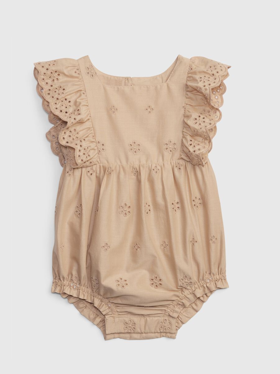 Cotton broderie anglaise bodysuit with ruffles_0