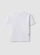 White short-sleeve stretch cotton T-shirt_1