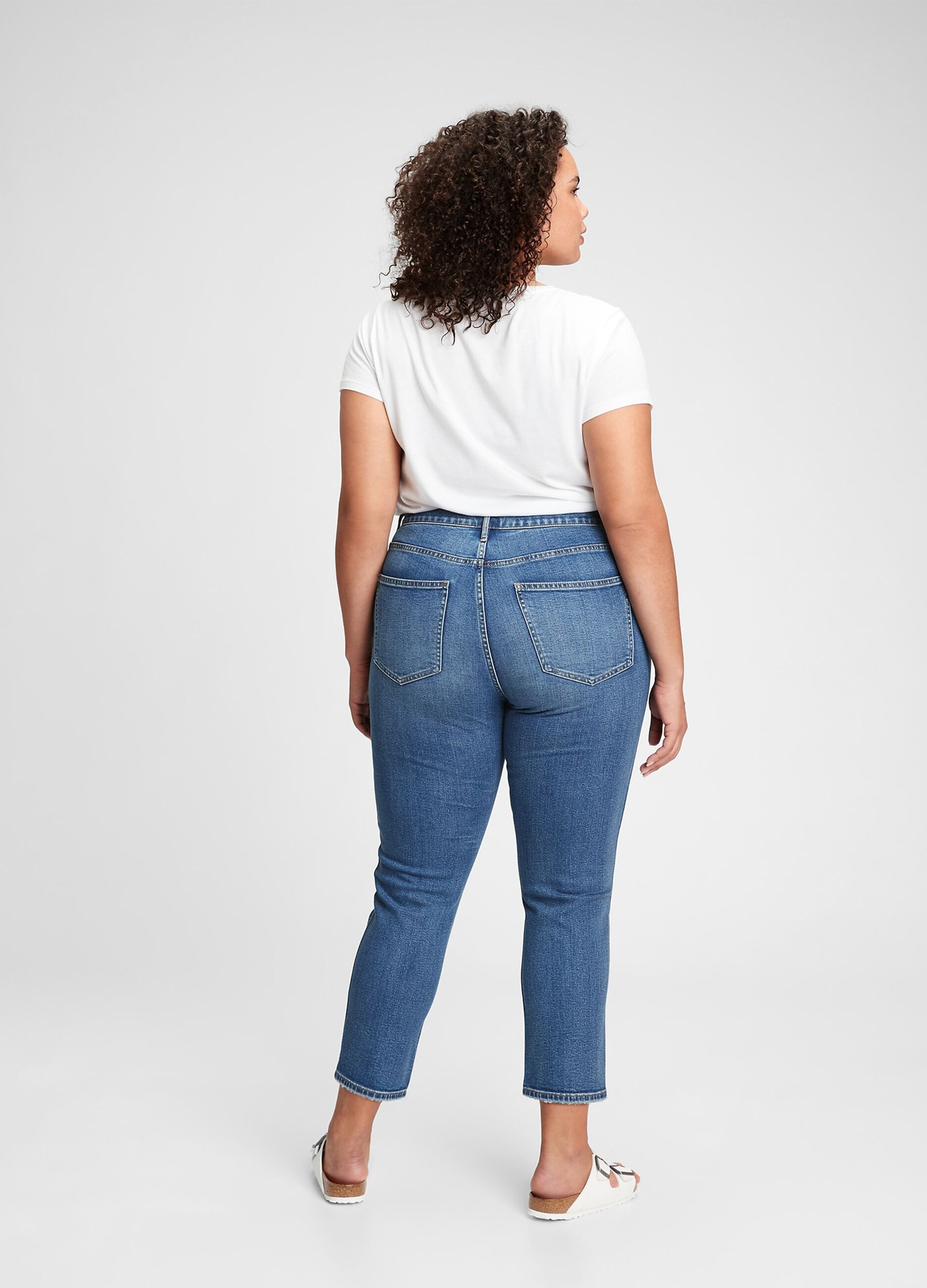 Slim-fit ankle jeans