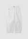 Girls&rsquo; white baggy pure cotton trousers_3