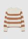 Striped pullover with raglan sleeves_4