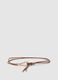 Brown belt with golden detail_0