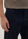 Slim fit blue stretch cotton chino trousers_3