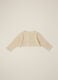 Beige Cardigan for Girls_1
