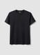 Black pure cotton regular-fit T-shirt_4