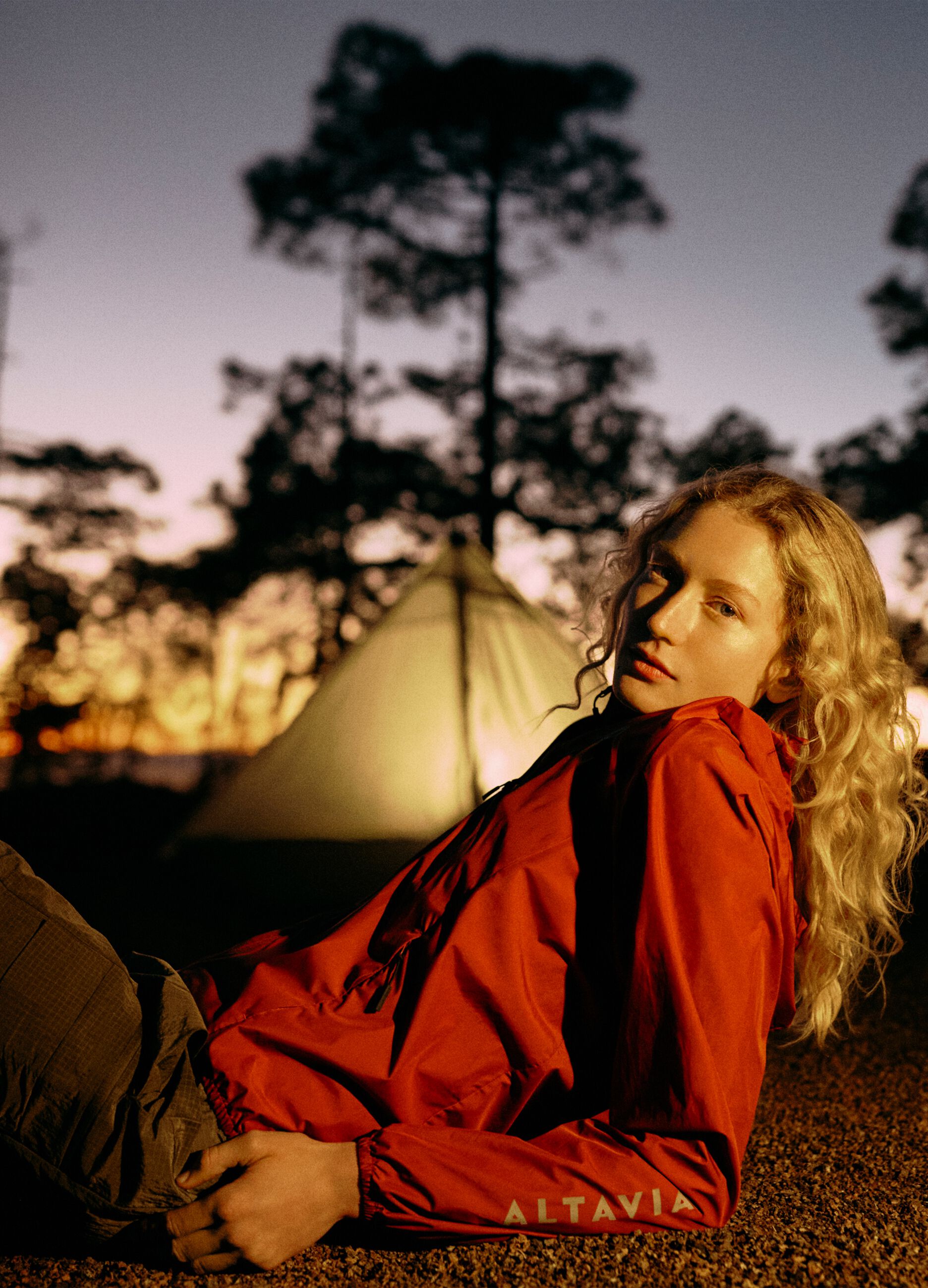 ALTAVIA WITH DEBORAH COMPAGNONI windproof jacket