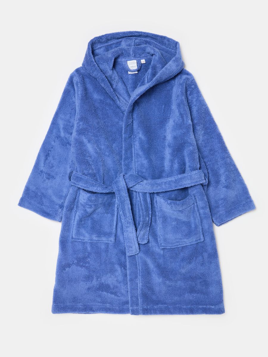 Solid colour bathrobe size L/XL_0