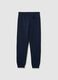 Boys' pure cotton blue trousers regular fit_4
