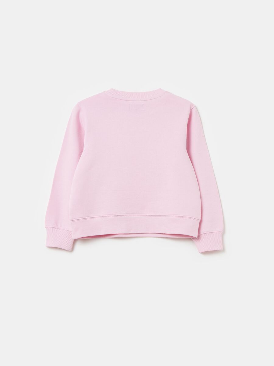 Solid colour sweatshirt in French terry_1