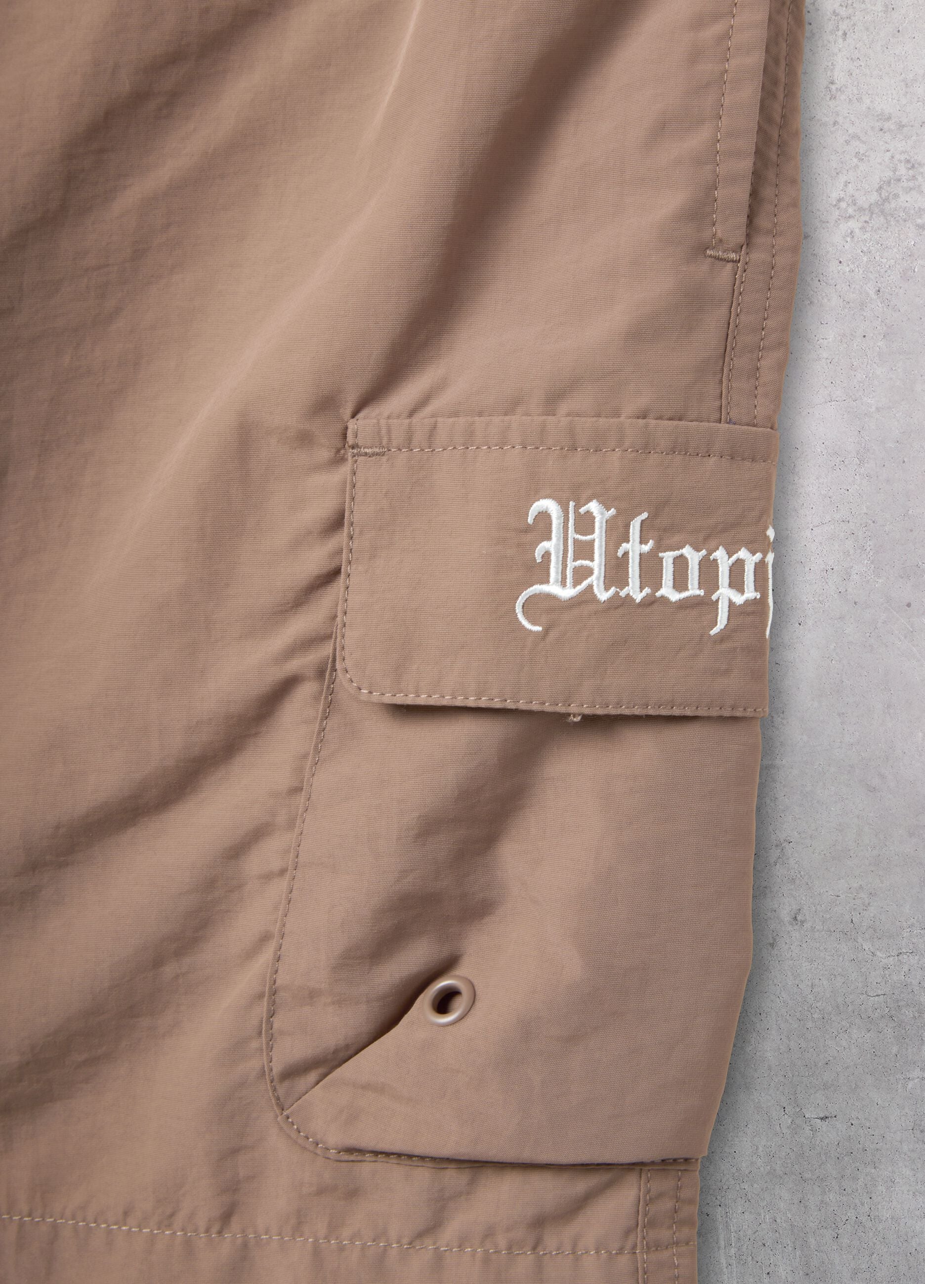 Mocha Cargo Swim Shorts