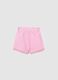 Girls&rsquo; multicoloured shorts in 100% cotton with regular fit_1