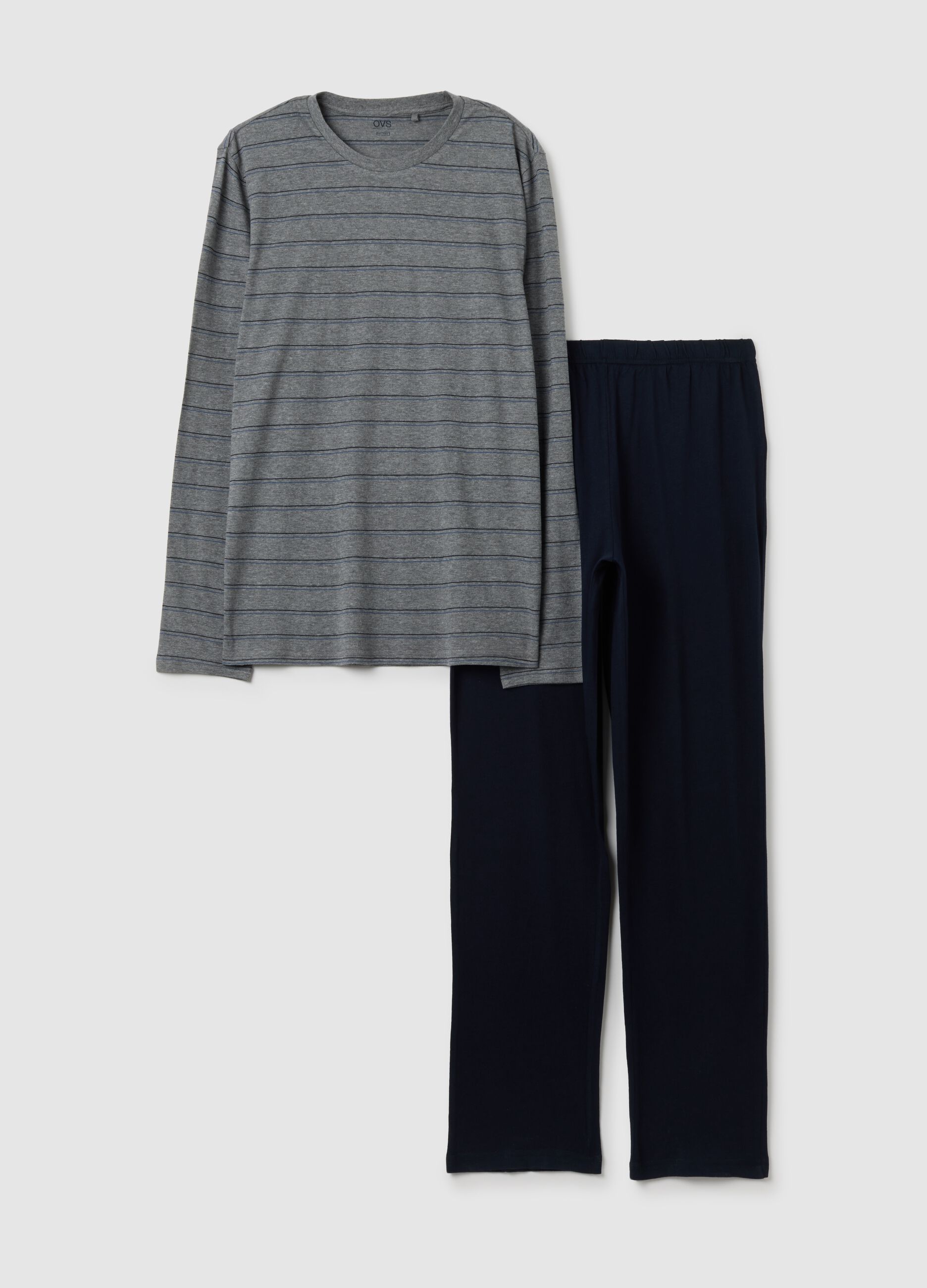 Multicolour pure cotton pyjamas regular fit