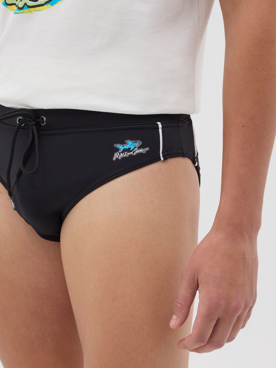 Maui Black Swim Briefs_3
