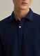 Long-sleeved polo shirt in piquet_3