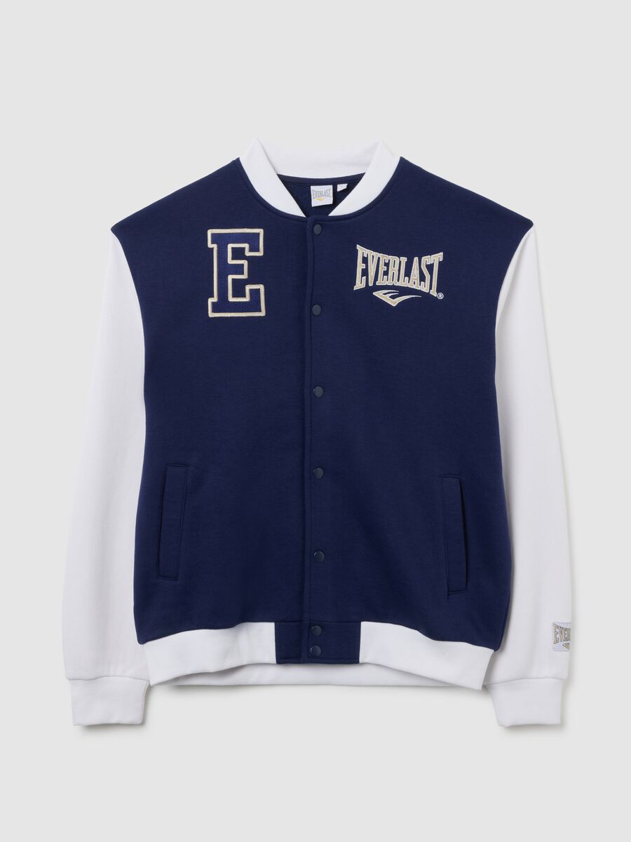 Everlast Blue and White Bomber Jacket_0