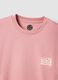 Pink pure cotton relaxed-fit short-sleeve T-shirt with print_5