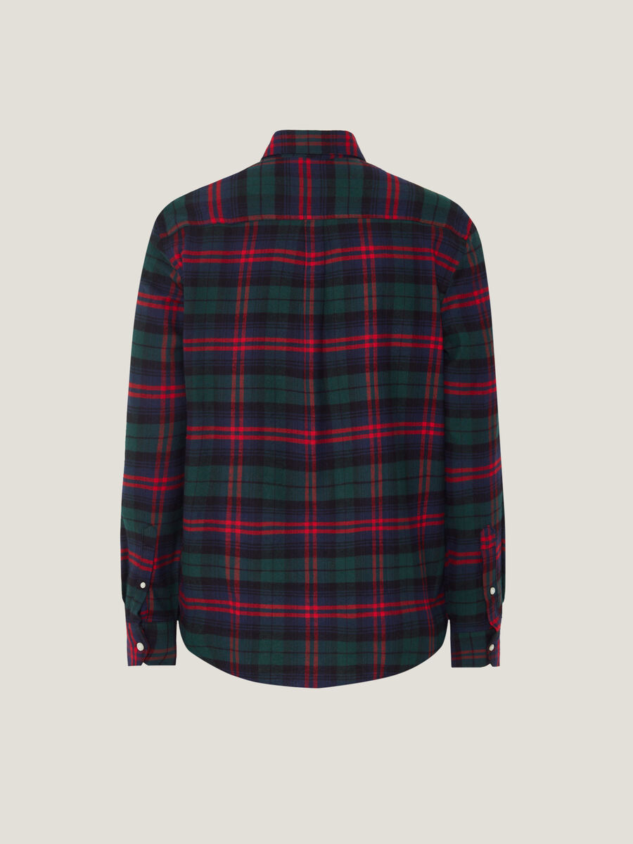 Camicia in flanella fantasia check_4