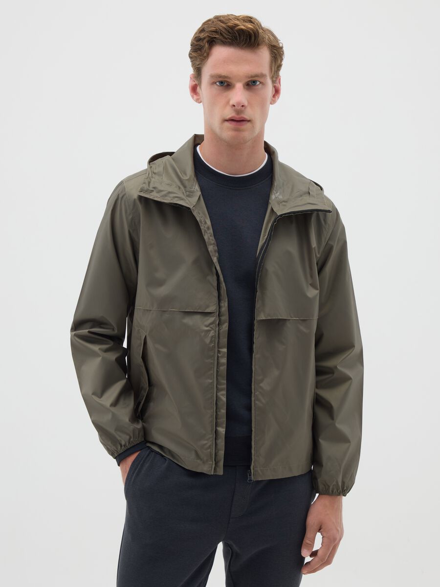 Men's Jacket in Green_0