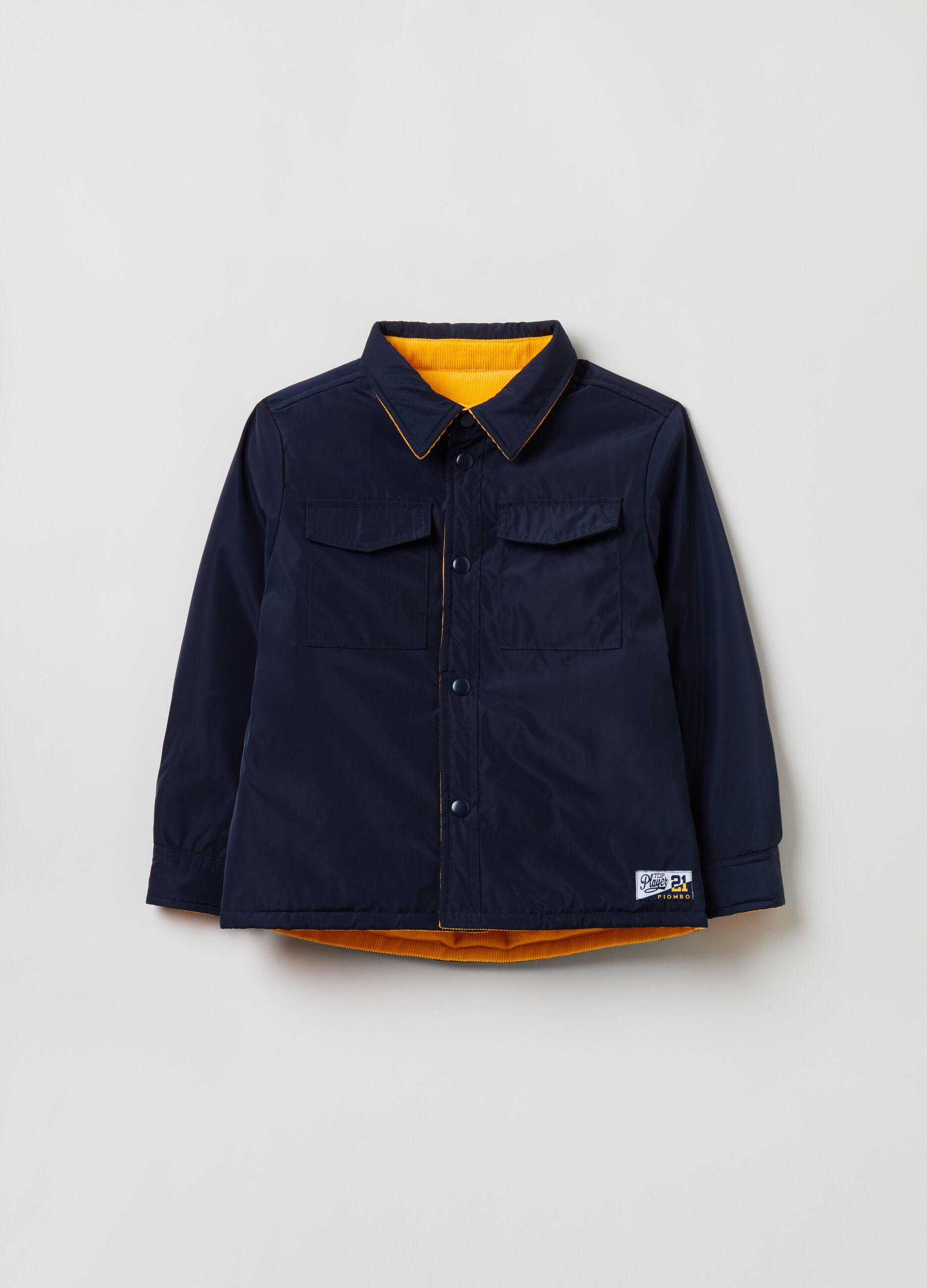 Giacca reversibile in corduroy_0