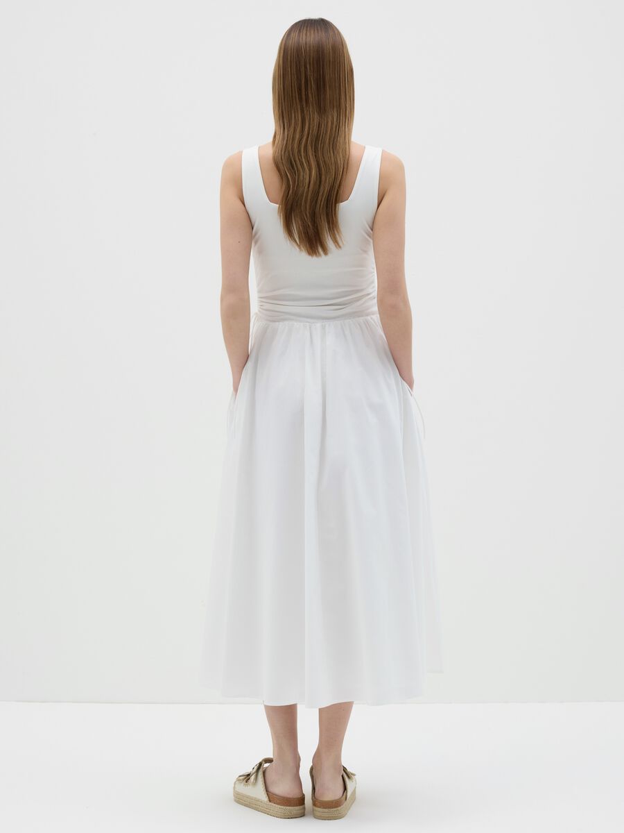 White Sleeveless Summer Dress B.Angel_3