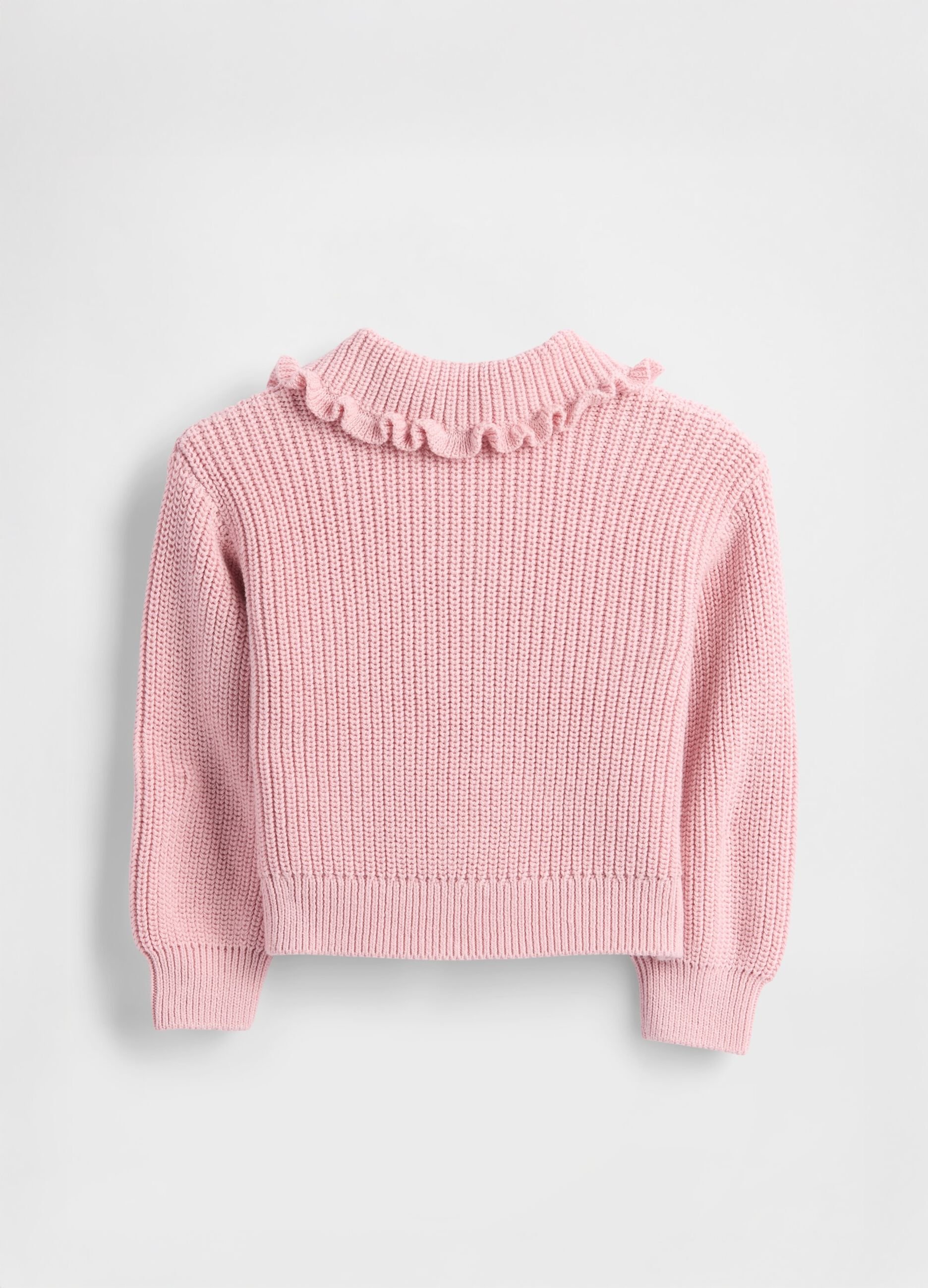 Cardigan rosa in cotone