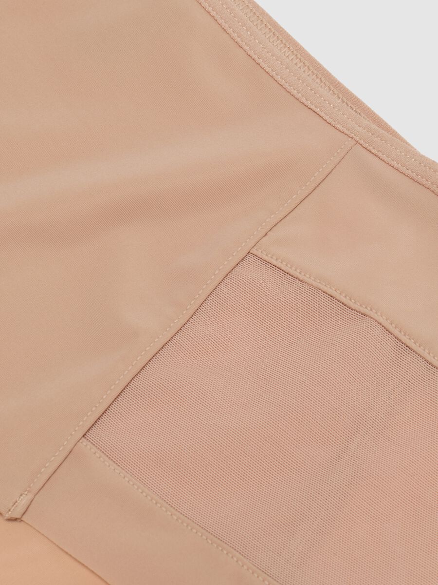 High-waisted briefs in beige stretch blend_5
