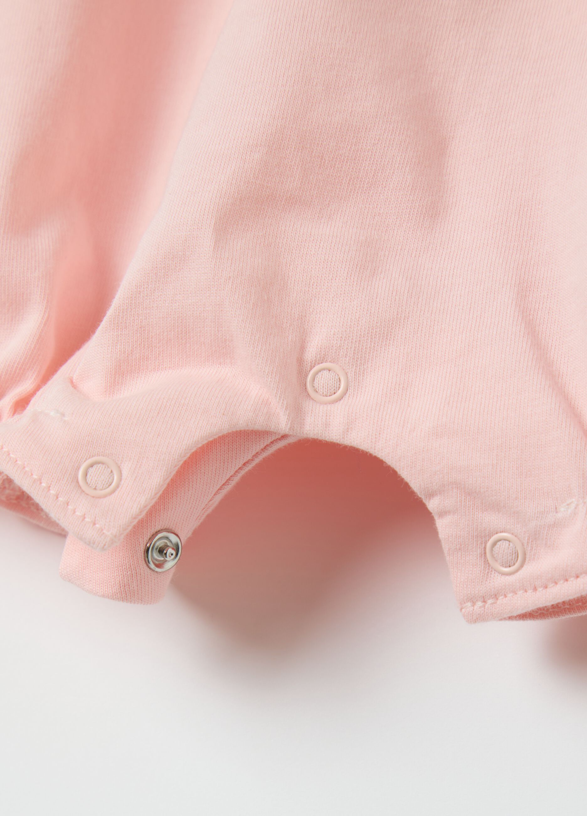 Pink bodysuit with Winnie the Pooh print
