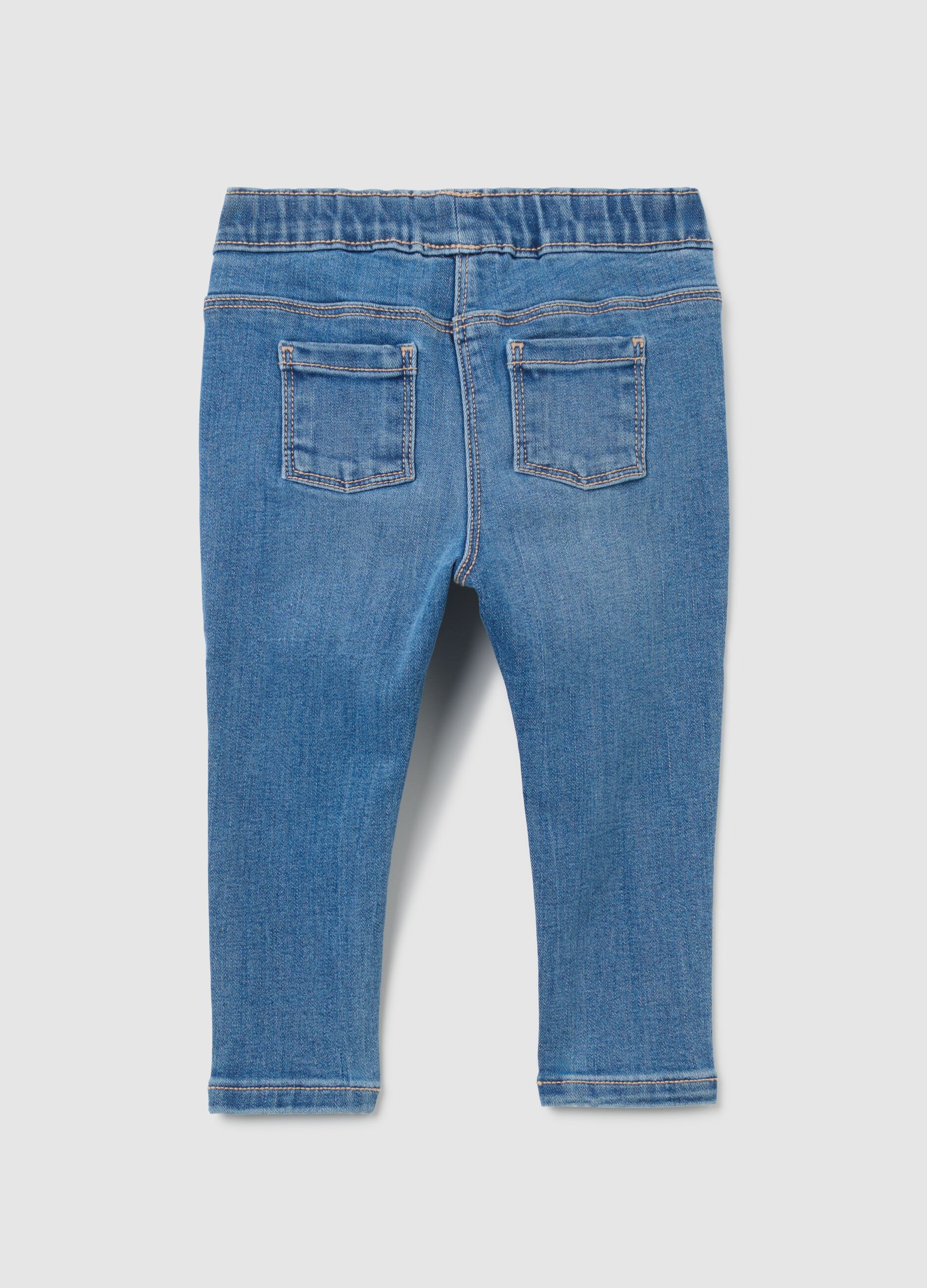 Girl's Stretch Denim Jeggings