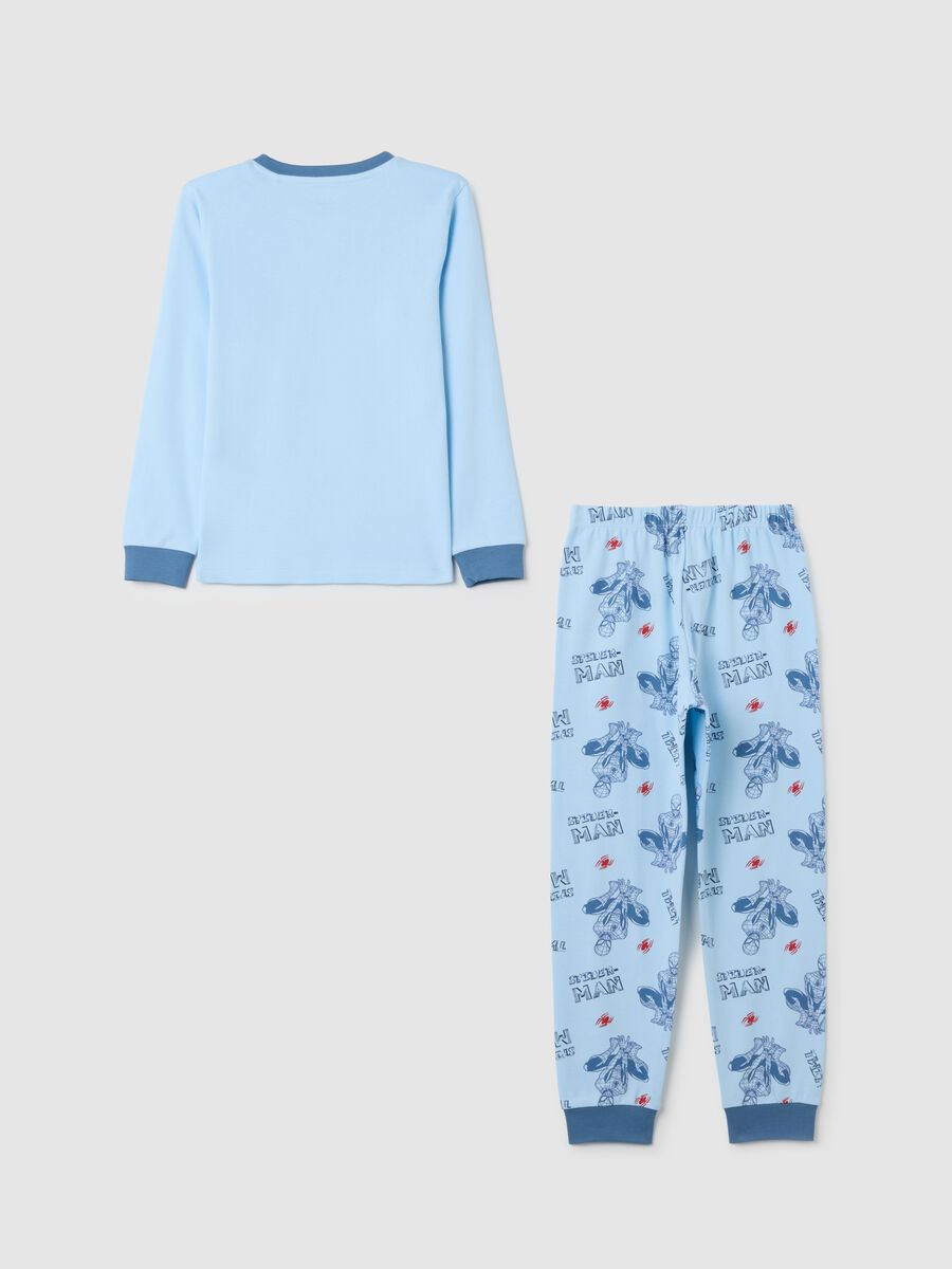 Children's pyjamas in pure cotton blue regular fit_1