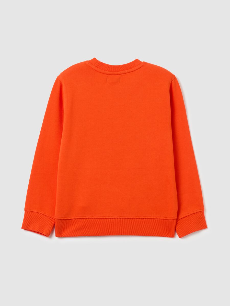French terry sweatshirt with print_1
