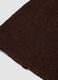 Brown jersey-knit stretch beanie_1