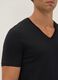 Black Supima cotton V-neck T-shirt, regular fit_2
