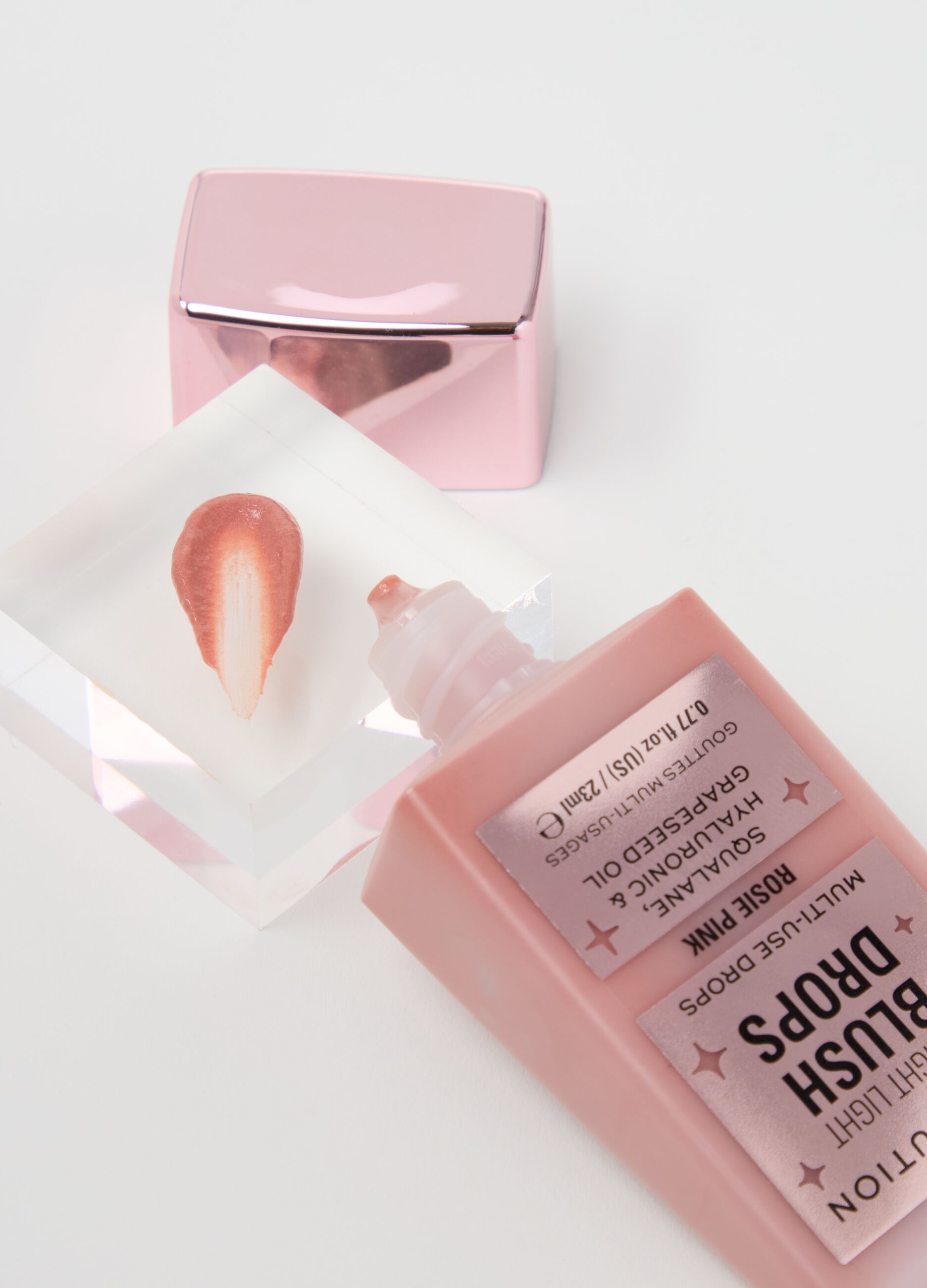 Bright Light Blush Drops Pink Rosie liquid blush