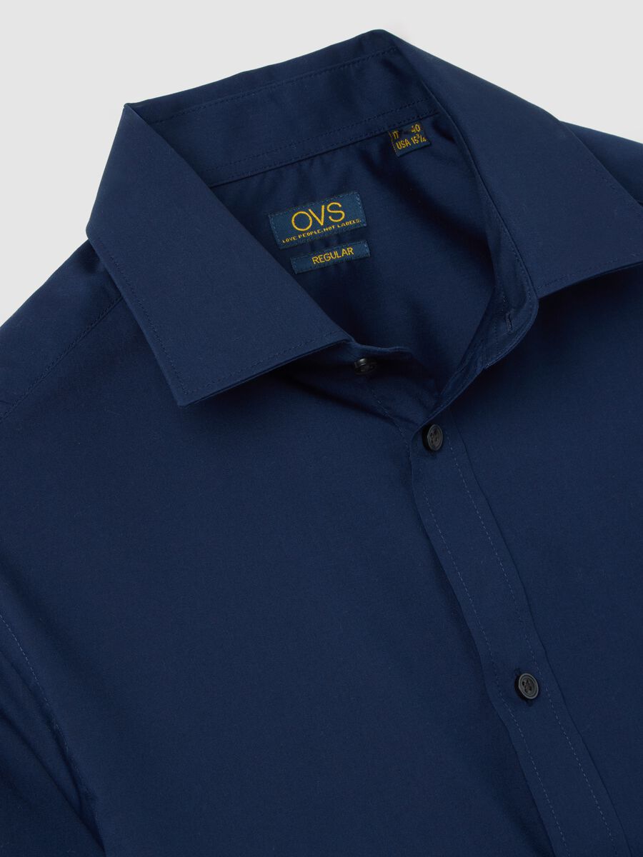 Blue regular fit shirt_1