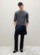 Blue hat in pure cotton and corduroy_3