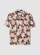 Multicolour regular-fit pure cotton shirt with floral print_4