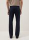Slim Fit Stretch Cotton Blue Trousers_2