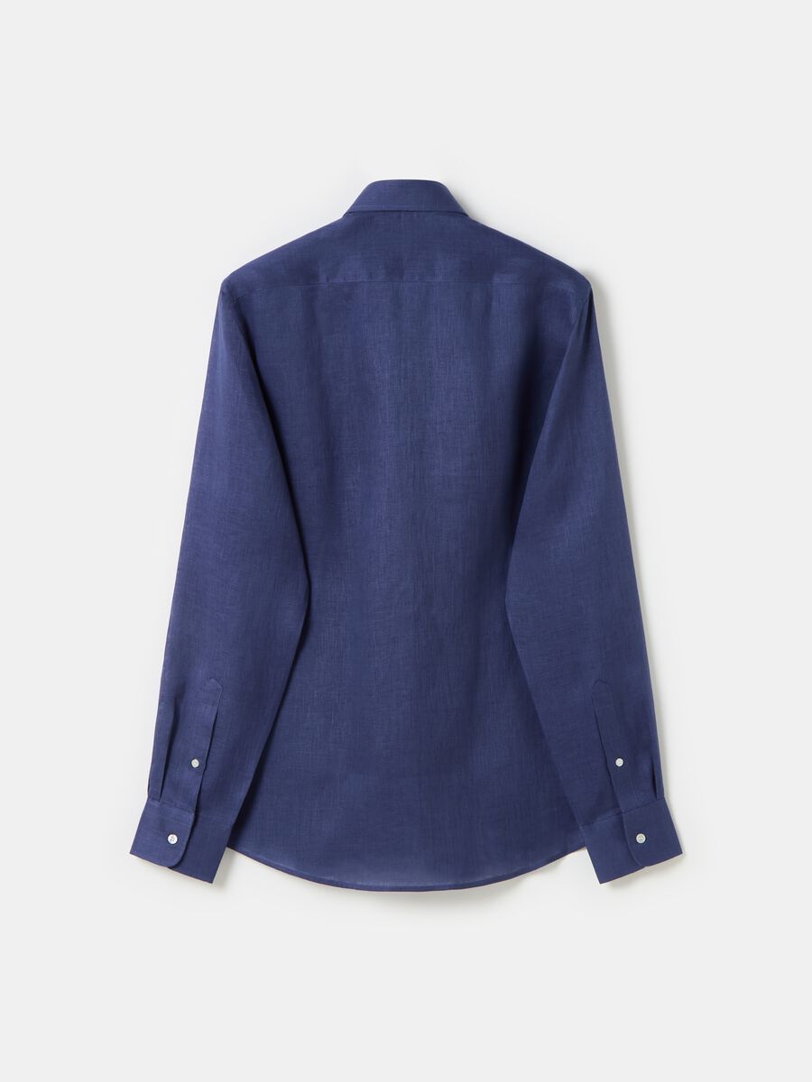 Contemporary shirt in linen_4